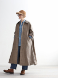 トゥジュー　toujours コート　Pコート　グレー　js.luxe購入　美品 トゥジュー toujours コート Pコート グレー js.luxe購入 美品